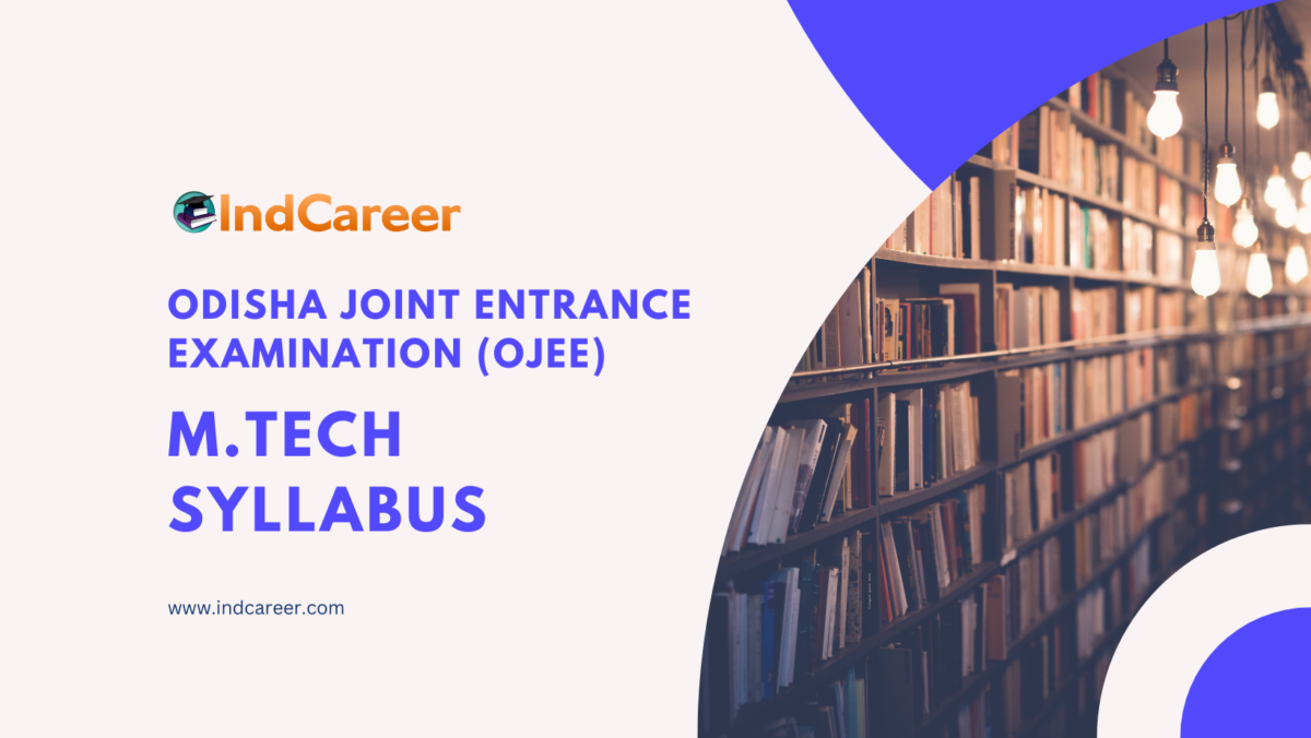 OJEE Syllabus for M.Tech