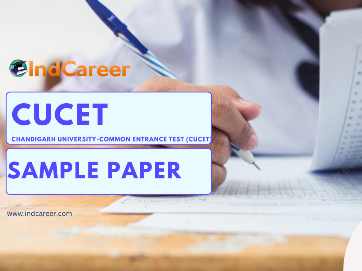 CUCET Sample Paper