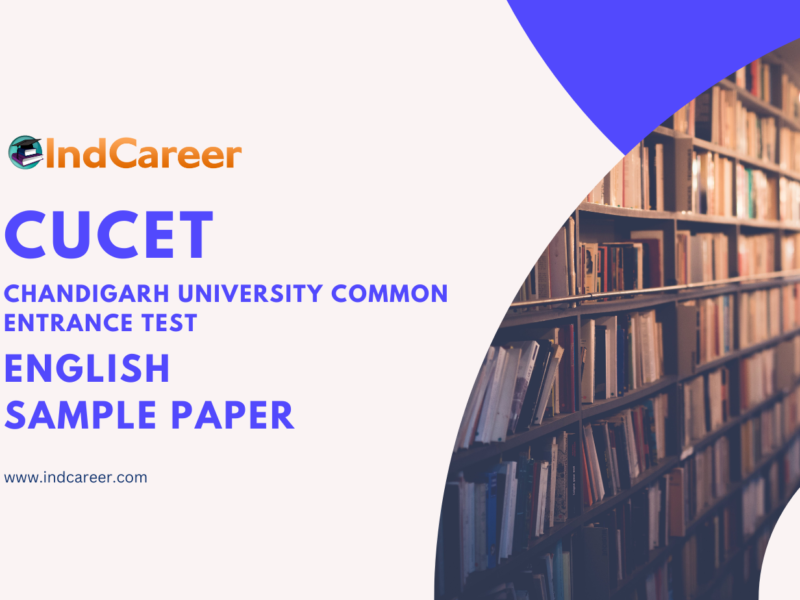 CUCET English Sample Paper