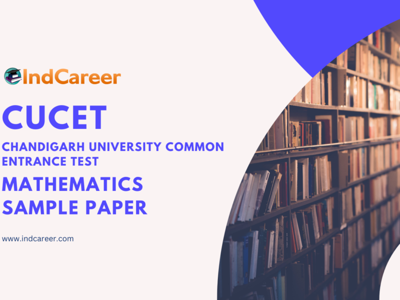 CUCET Mathematics Sample Paper