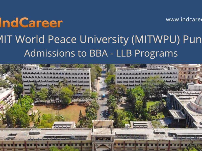 MITWPU Pune announces Admission to BBA - LLB Programs