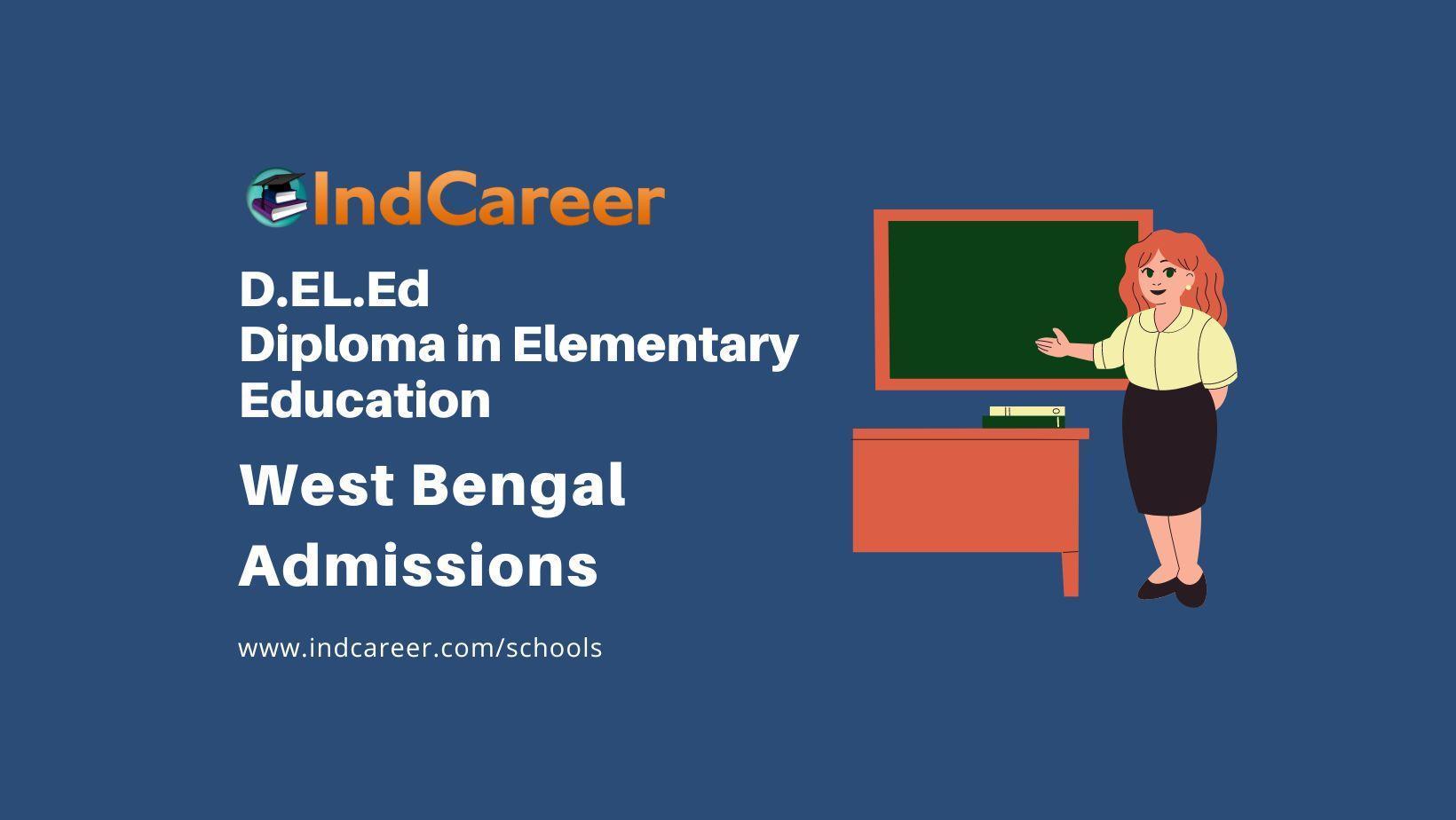 West Bengal D.El.Ed Admission