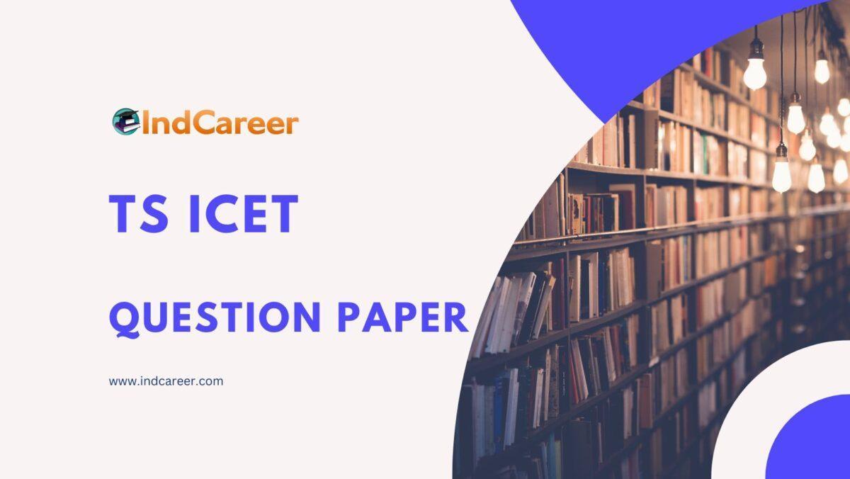 TS ICET Question Paper