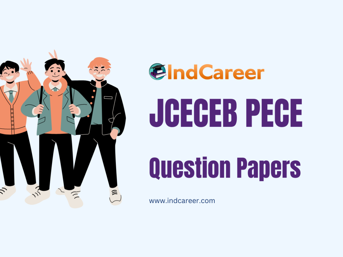 JCECEB PECE Question Papers