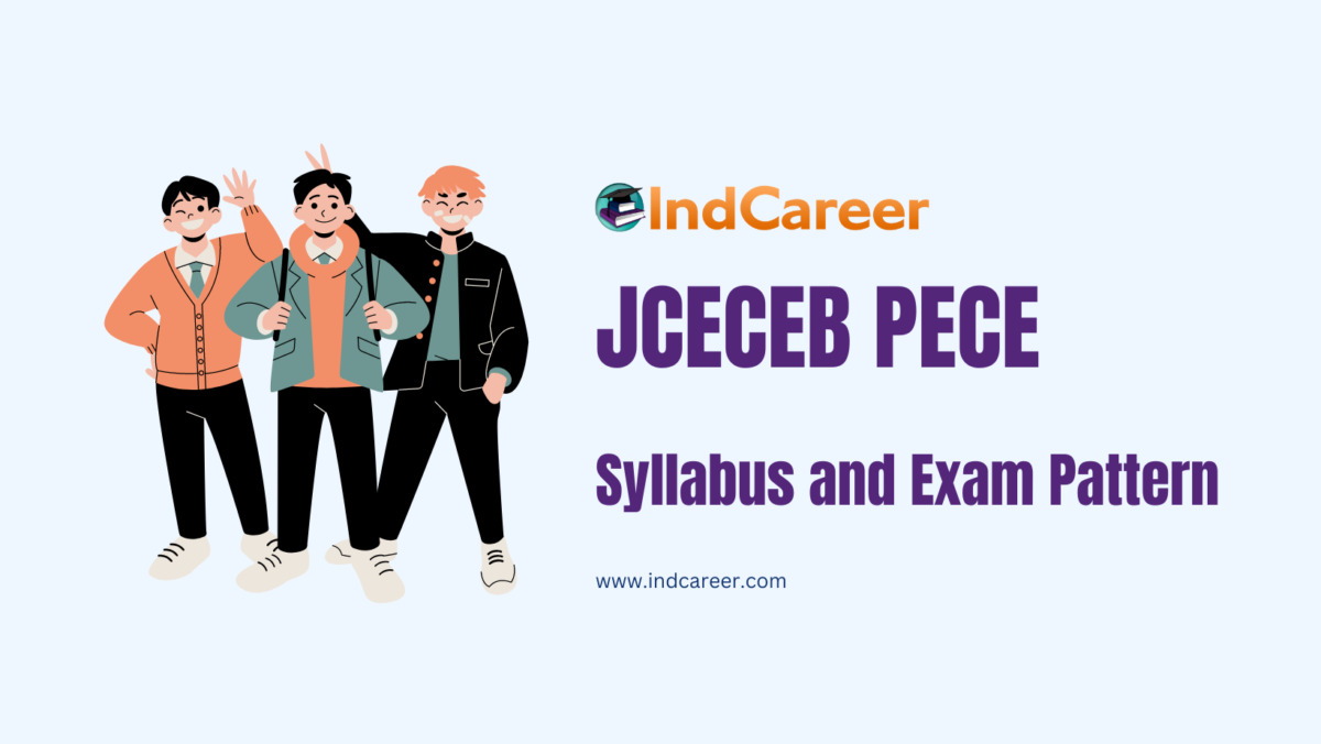 JCECEB PECE Syllabus and Exam Pattern