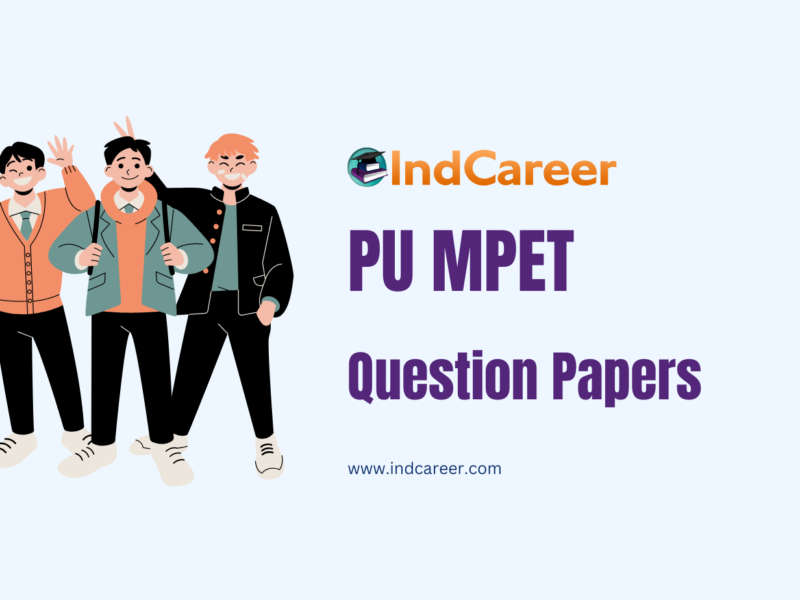 PU MPET Question Papers