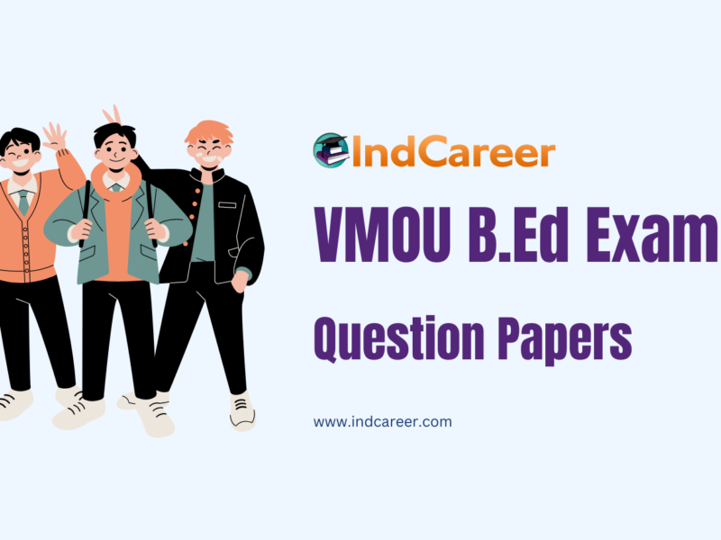 VMOU B.Ed Question Papers