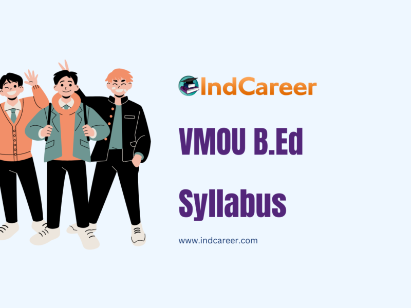 VMOU B.Ed Exam Syllabus