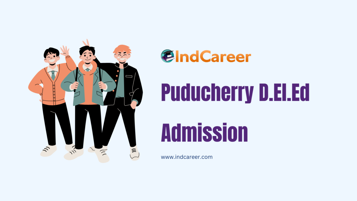Puducherry D.El.Ed Admission