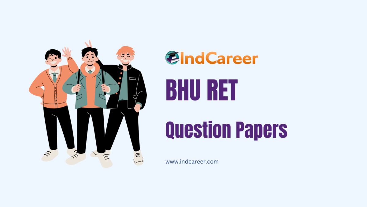 BHU RET Question Papers