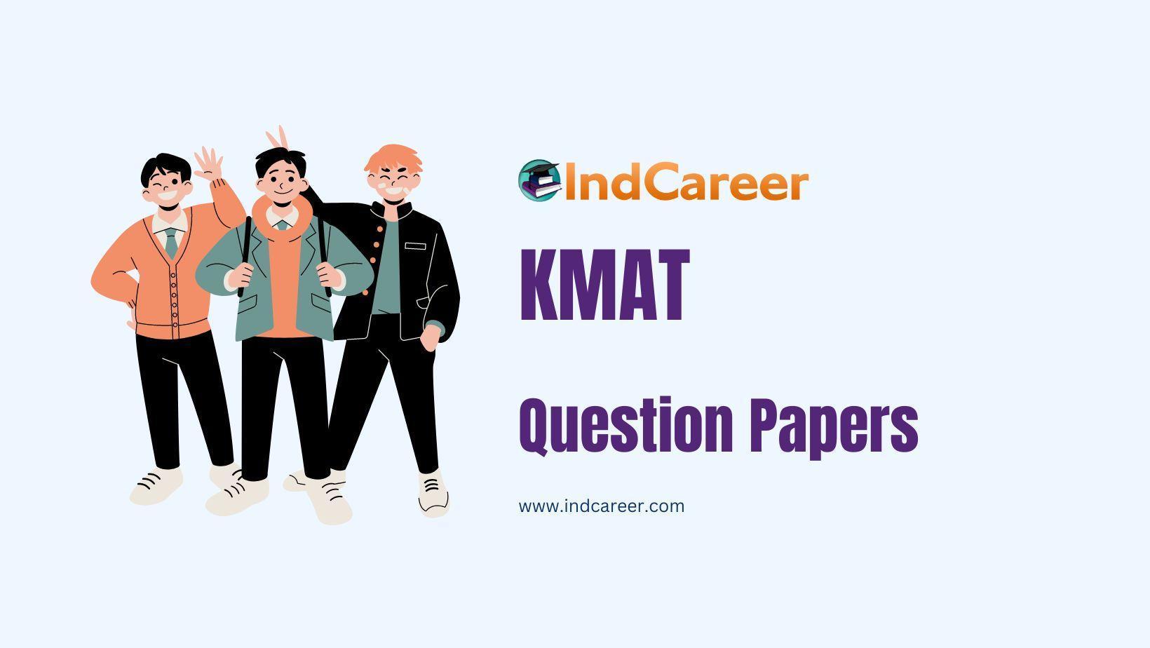 KMAT Question Papers