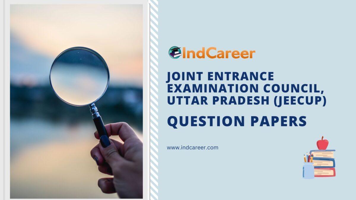 JEECUP Question Papers