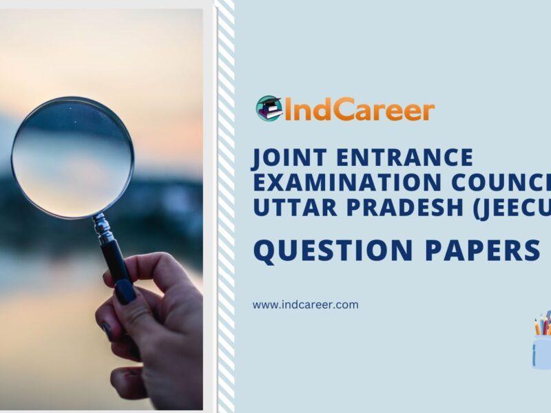 JEECUP Question Papers