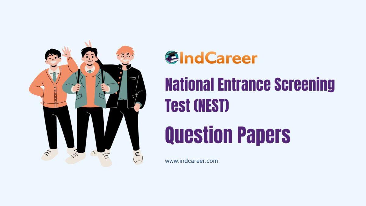 NEST Question Papers