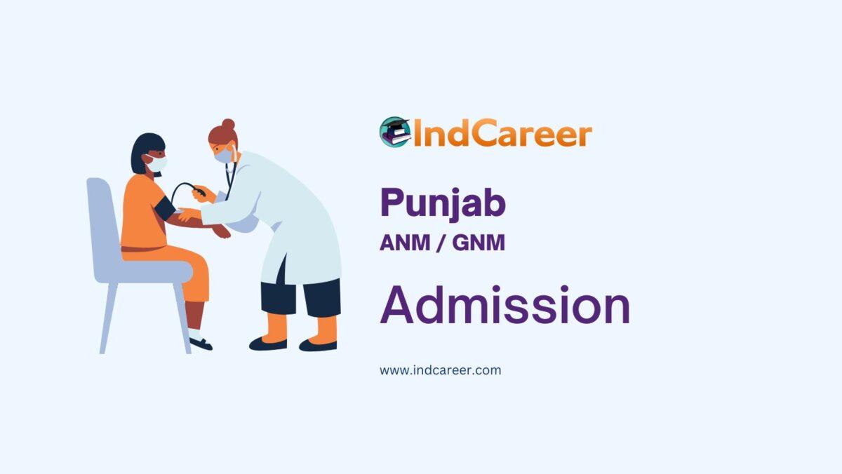 Punjab ANM GNM Admission