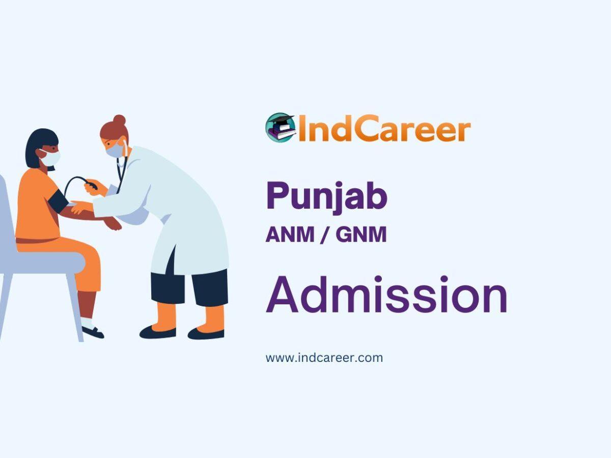 Punjab ANM GNM Admission