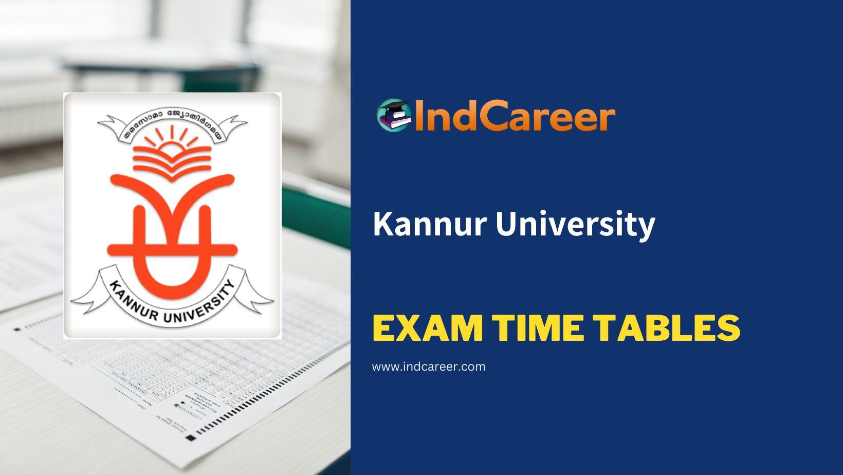 Berhampur University Exam Time Tables