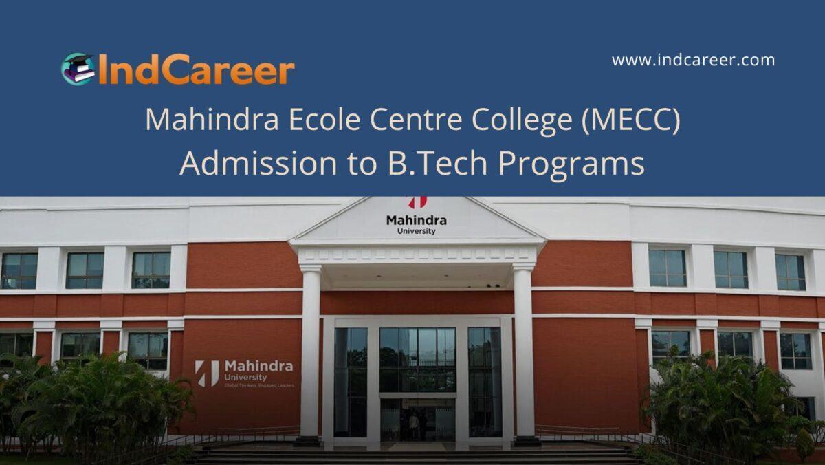 Mahindra University Hyderabad announces Admission to  B.Tech Programs