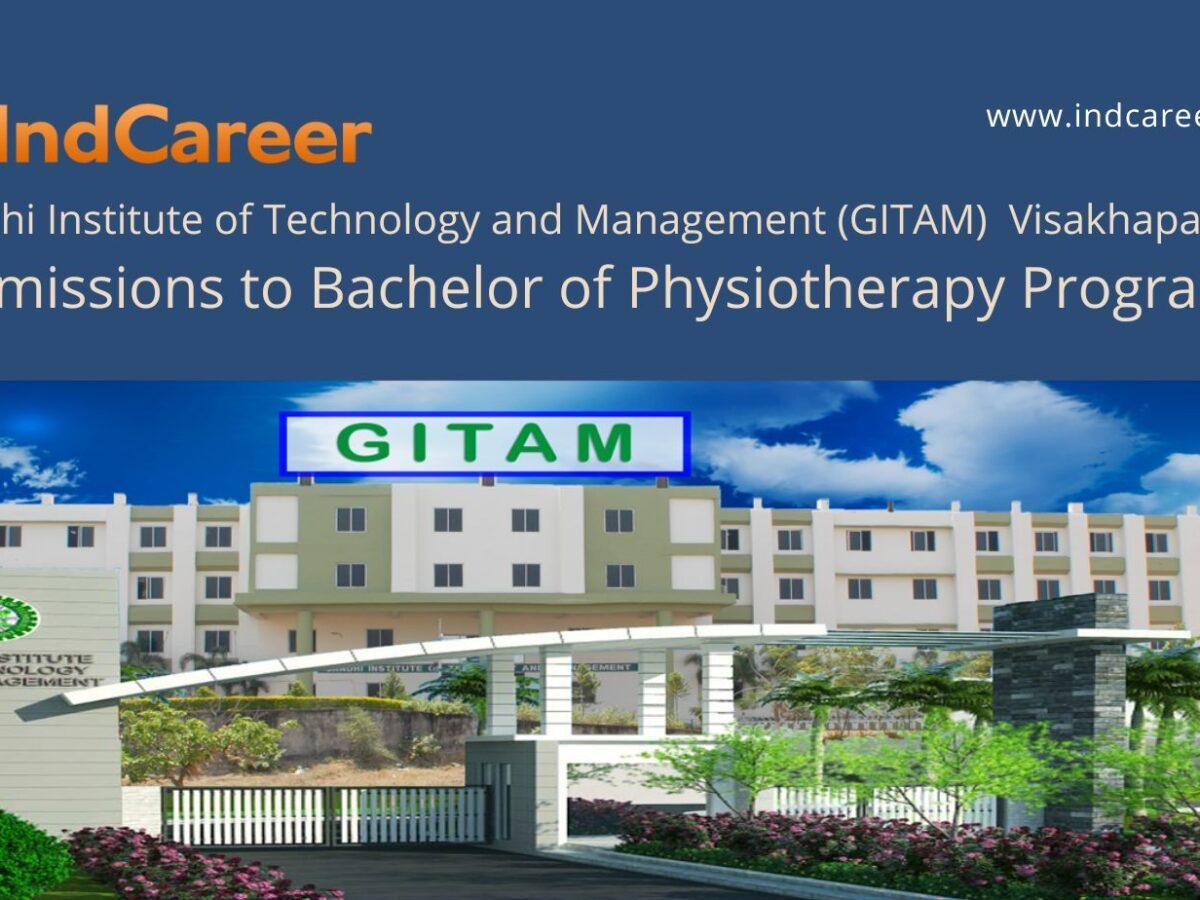 GITAM announces Admission to  Bachelor of Physiotherapy Programs