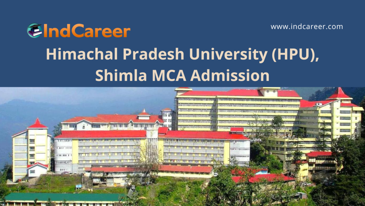 Himachal Pradesh University (HPU), Shimla MCA Program Admission !year