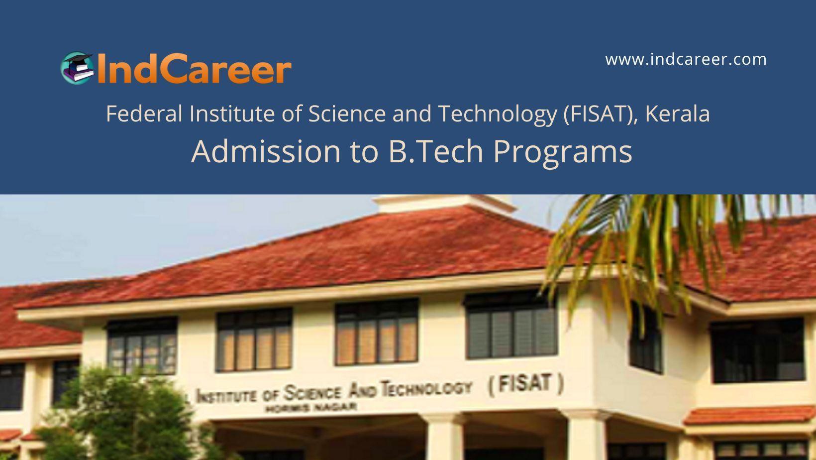 FISAT Kerala announces Admission to B.Tech Programs !year