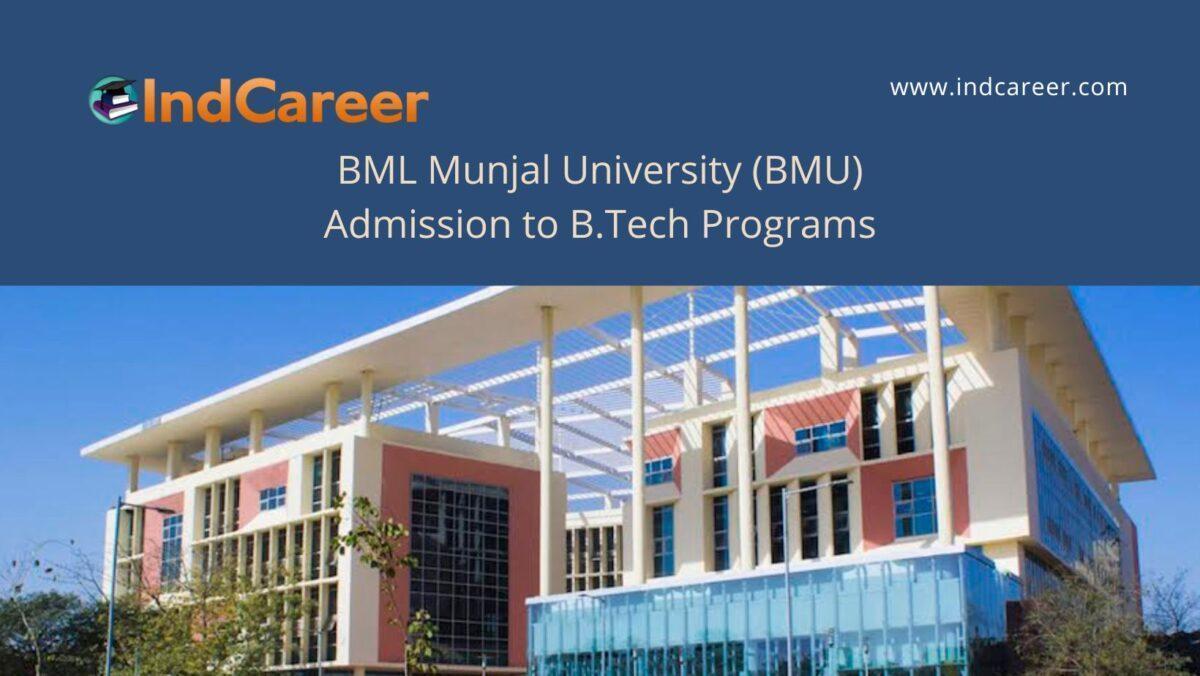 BMU Gurgaon announces Admission to  B.Tech Programs
