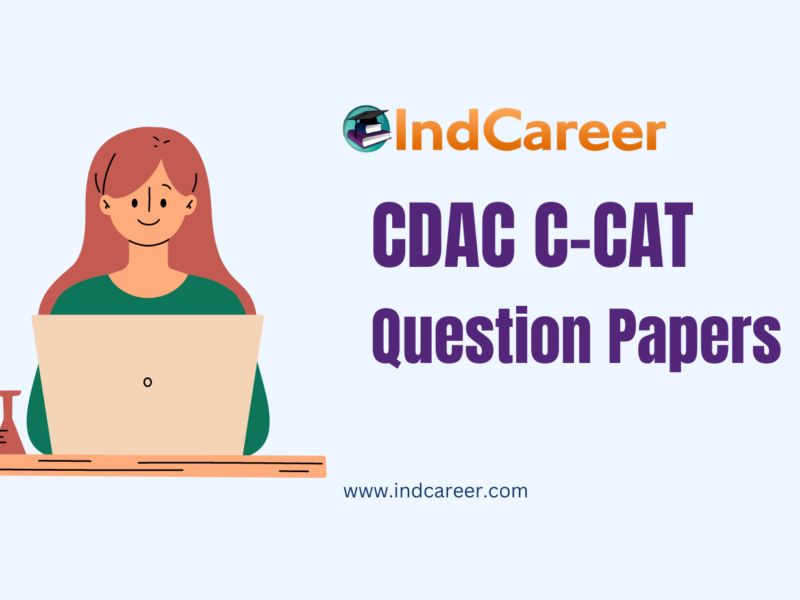CDAC C-CAT Question Paper
