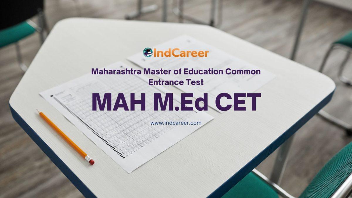 MAH M.Ed CET Exam Date