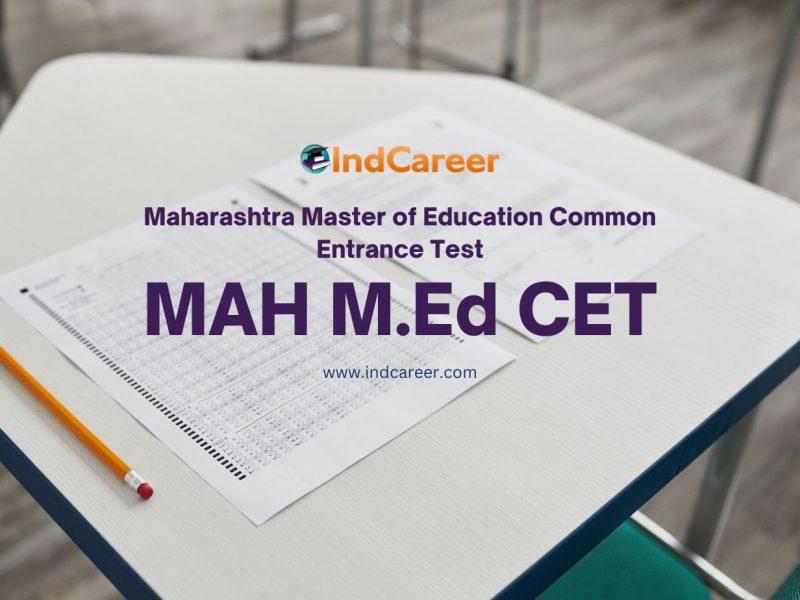 MAH M.Ed CET Exam Date