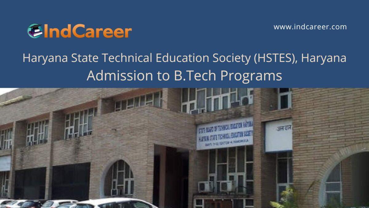 HSTES, Haryana announces Admission to B.Tech Programs
