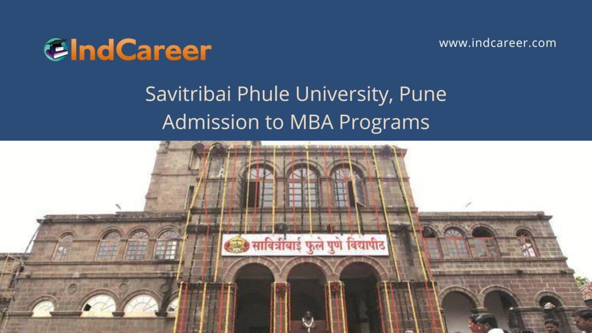 Savitribai Phule University, Pune announces Admission to MBA Programs