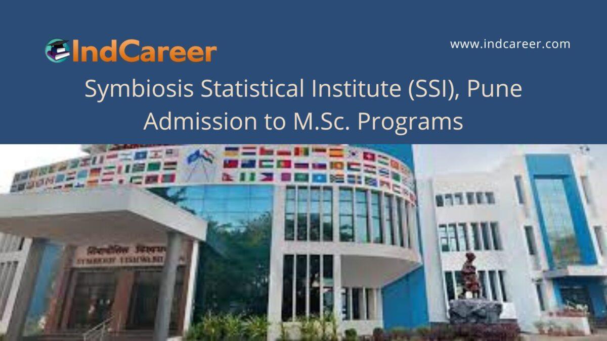 SSI, Pune announces Admission to M.Sc. Programs