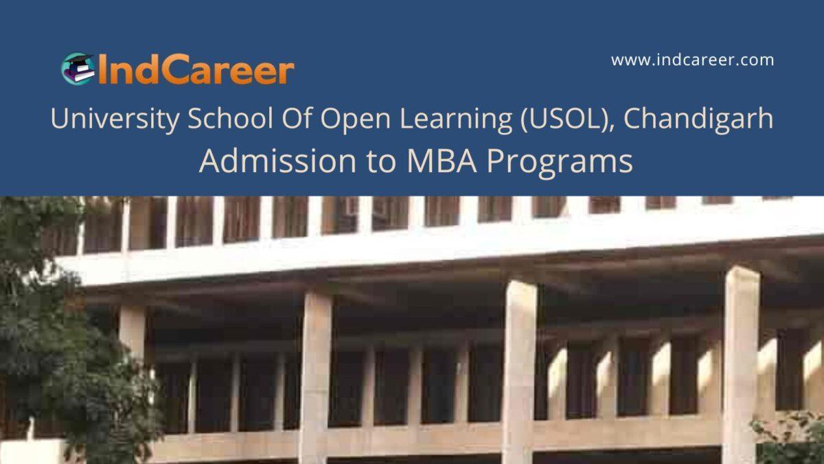 USOL, Chandigarh announces Admission to MBA Programs