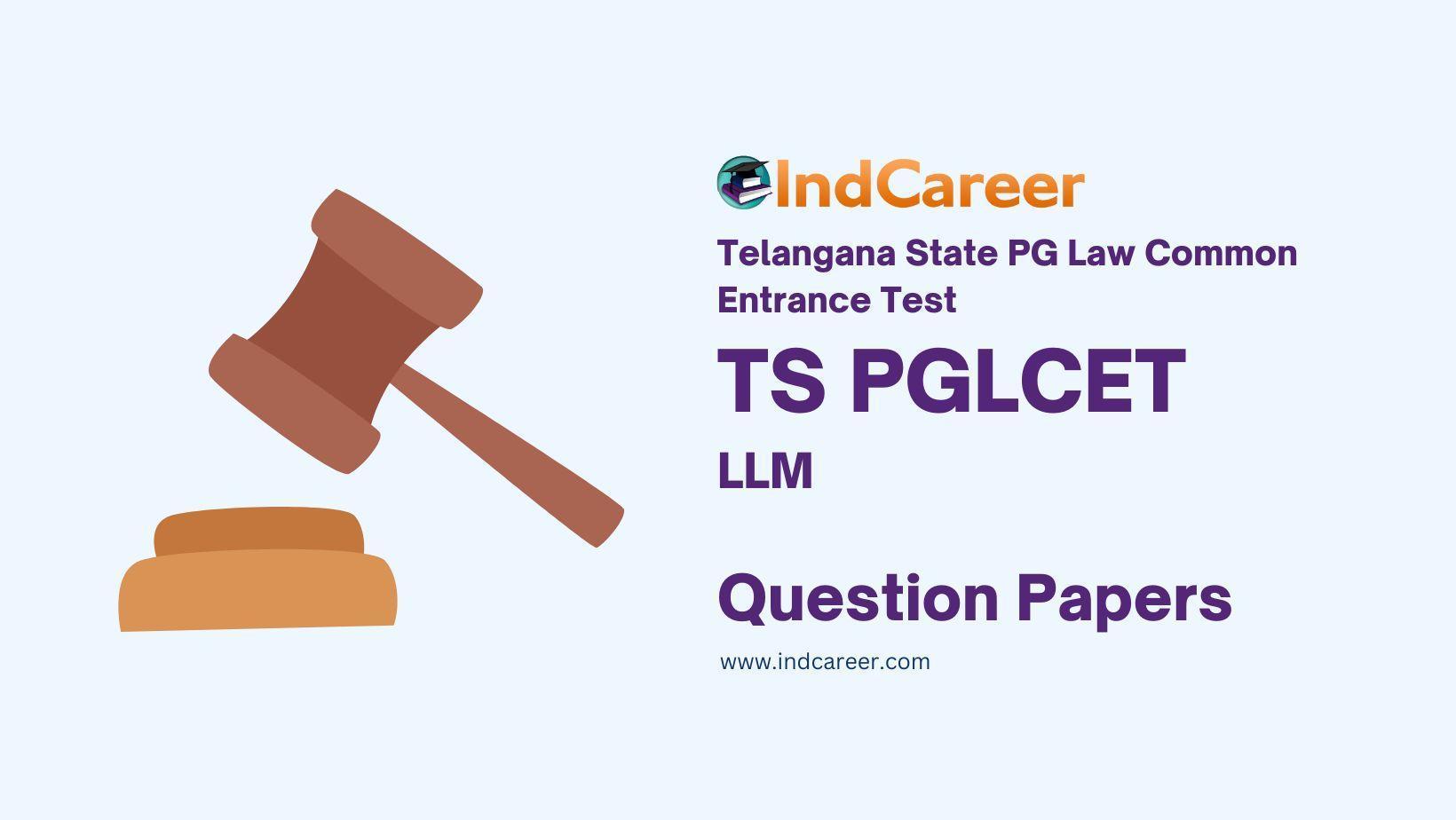 TS PGLCET Question Papers