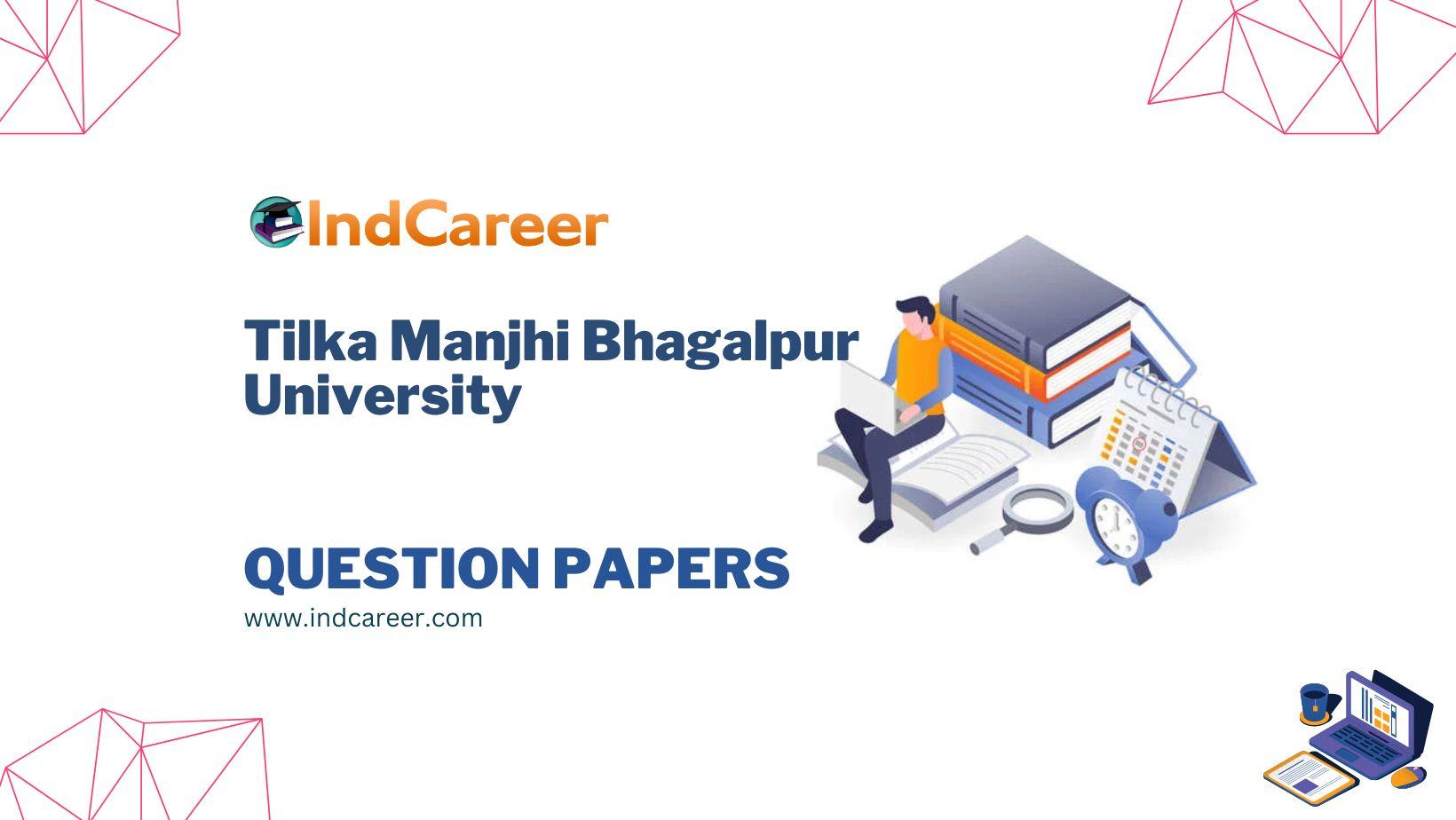 Tilka Manjhi Bhagalpur University Question Papers