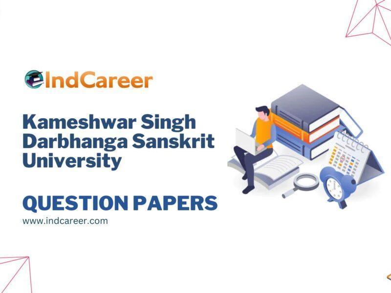 Kameshwar Singh Darbhanga Sanskrit University Question Papers