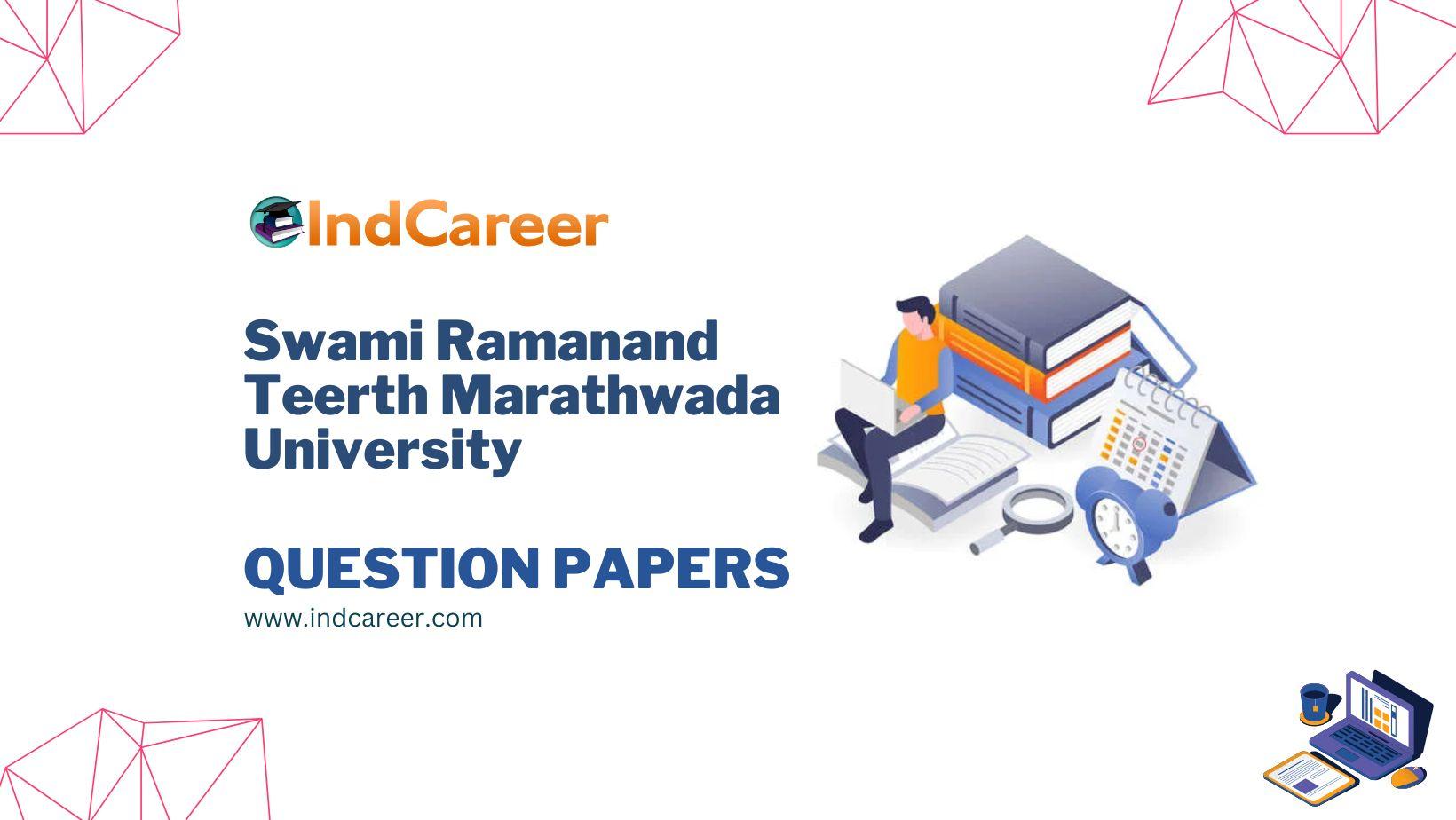 Swami Ramanand Teerth Marathwada University Question Papers