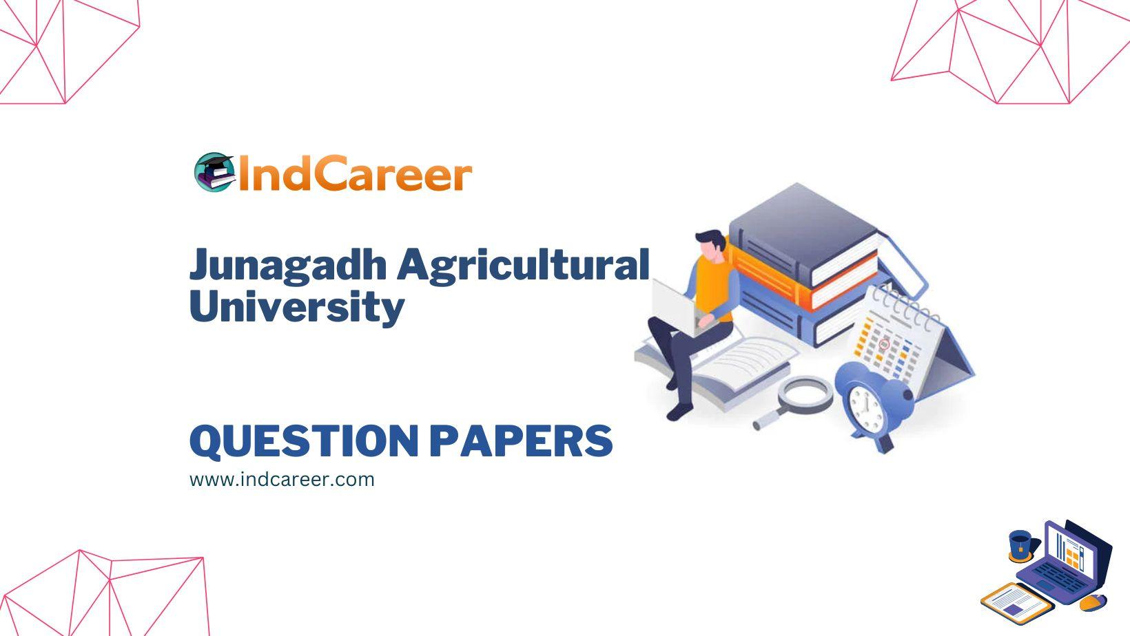 Junagadh Agricultural University Question Papers
