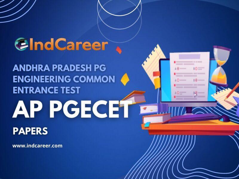 AP PGECET Question Papers