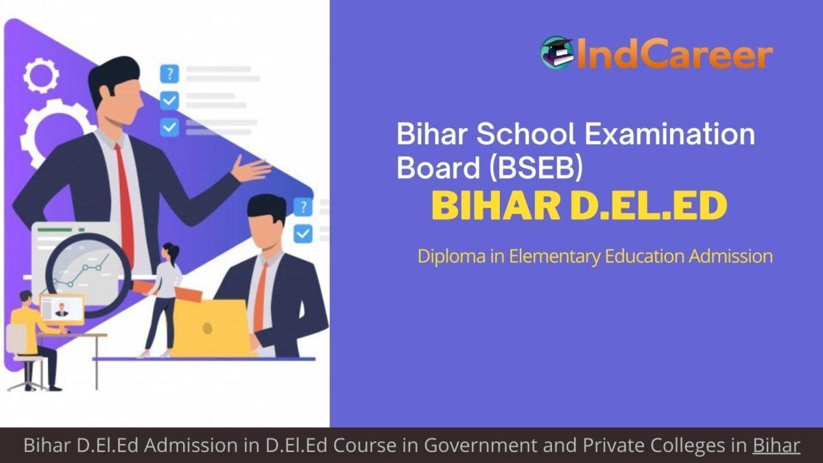 Bihar D.El.Ed Exam