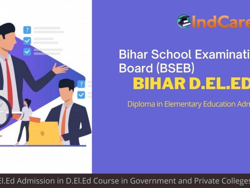 Bihar D.El.Ed Exam