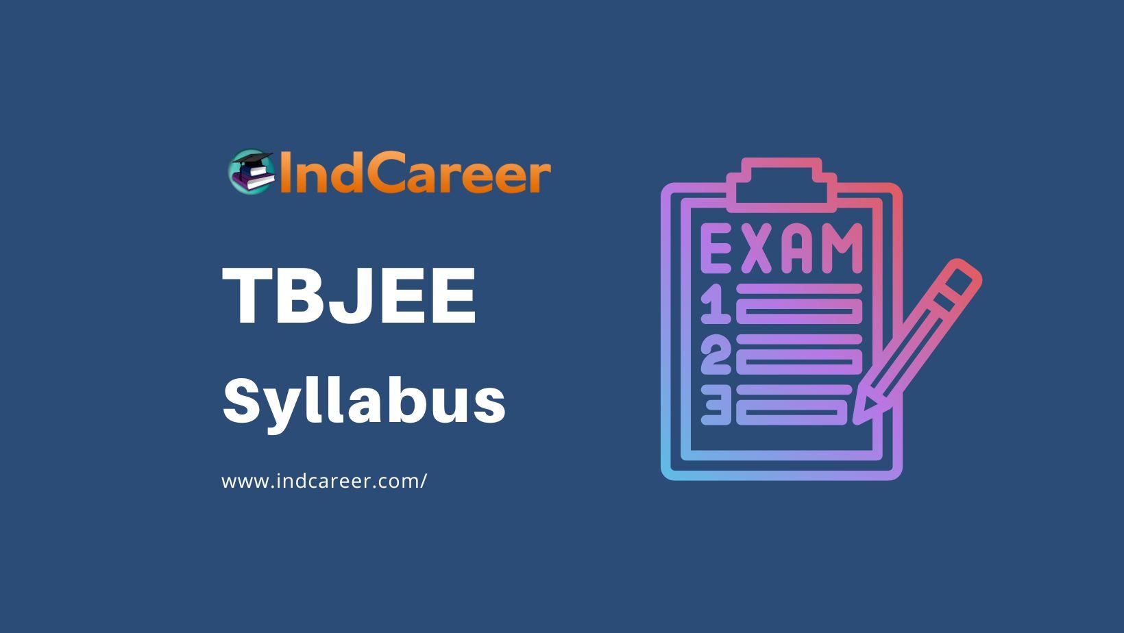 TBJEE Syllabus