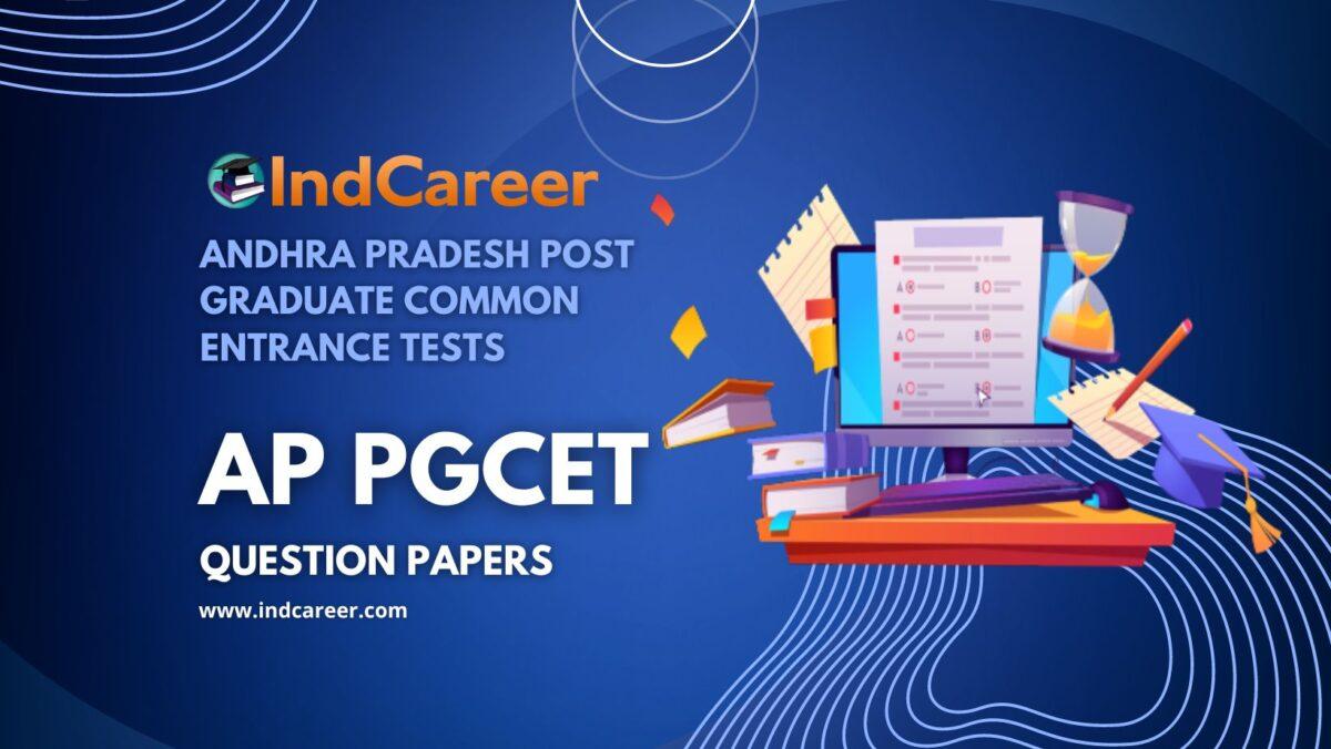 AP PGCET Question Papers