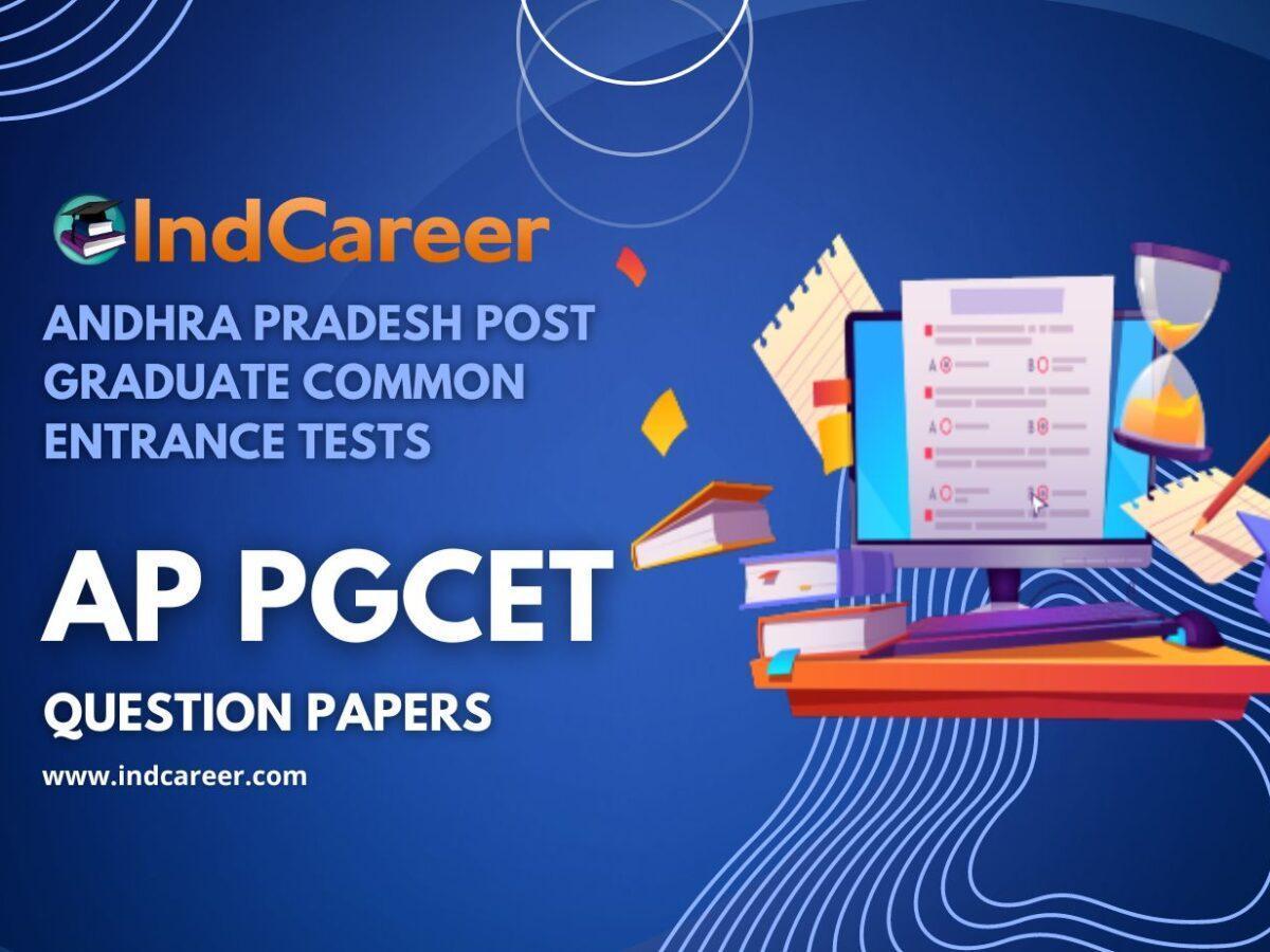 AP PGCET Question Papers