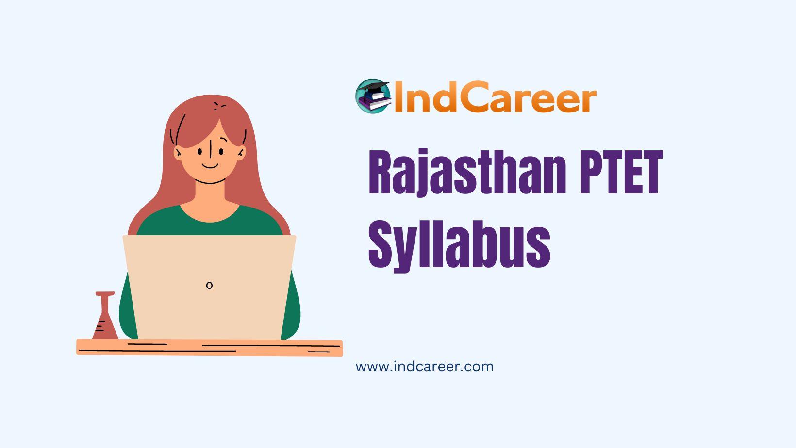 Rajasthan PTET Syllabus