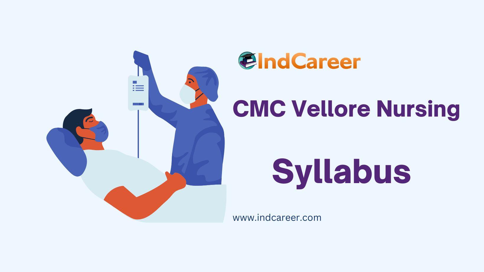 CMC Vellore Nursing Syllabus