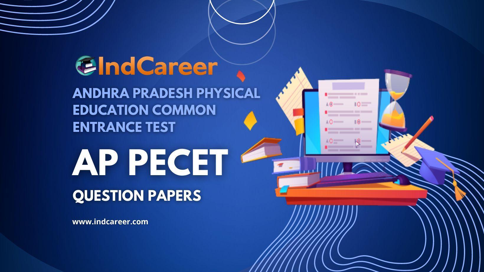 AP PECET Question Papers
