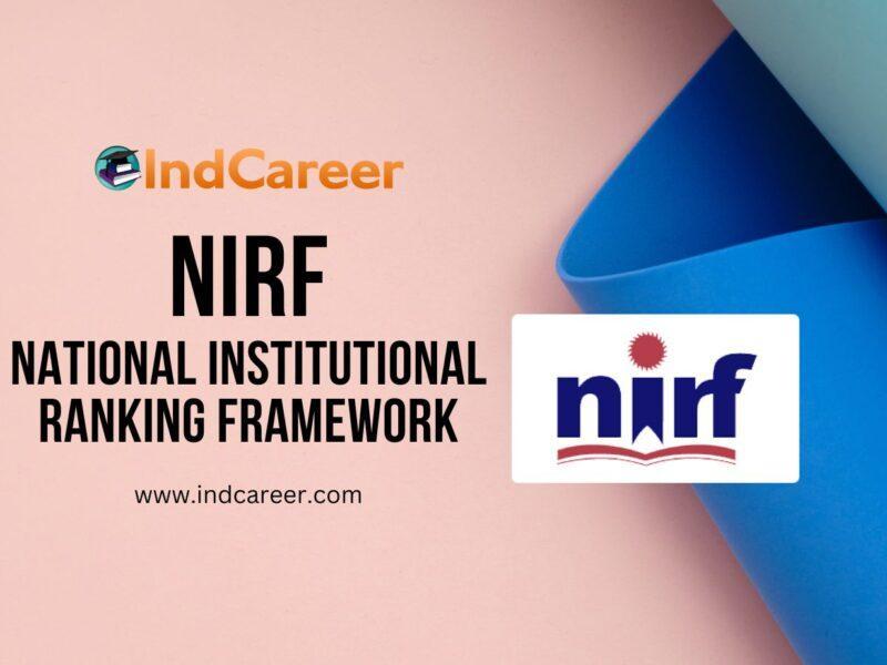 National Institutional Ranking Framework (NIRF)
