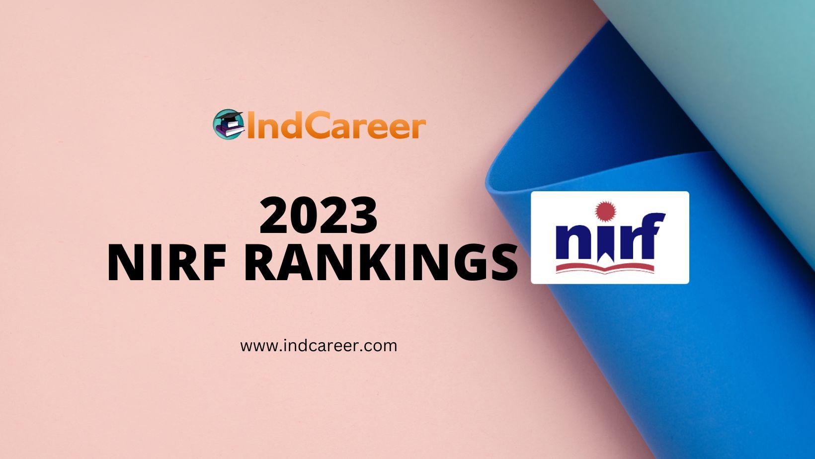 NIRF Ranking 2023