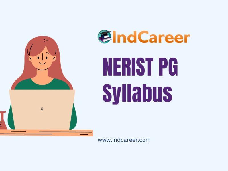 NERIST PG Syllabus